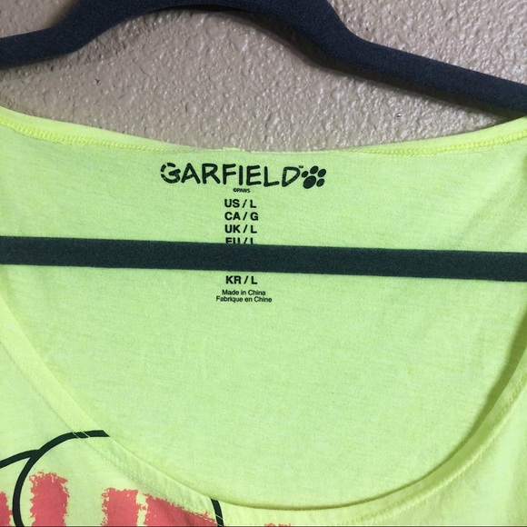 90s style Garfield Crop Top - Picture 3 of 3